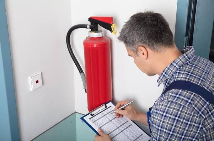 Fire Extinguisher Servicing certificate