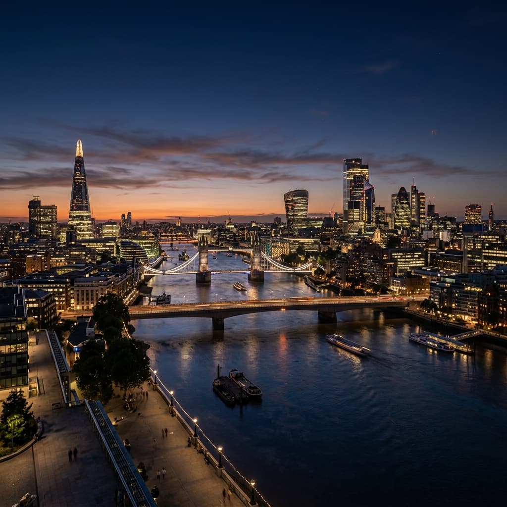 London skyline